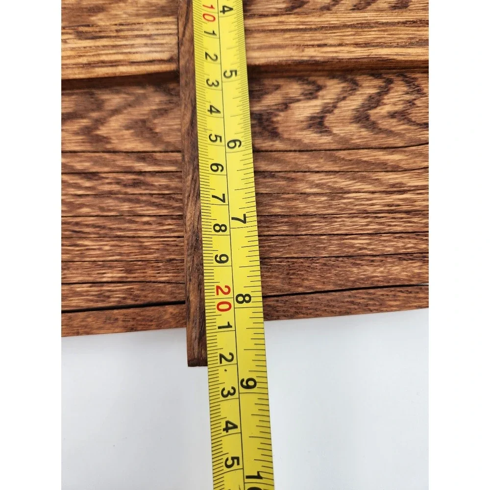Folding Collapsible Wooden Oval Basket with Handle MCM wood vintage